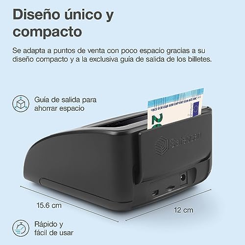 Safescan 155-S Counterfeit Bill Detector - 100% Detection on 7 Points