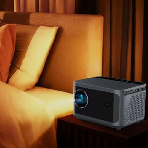 HBCDAAQ 1080P Autofocus Projector for Home Cinema