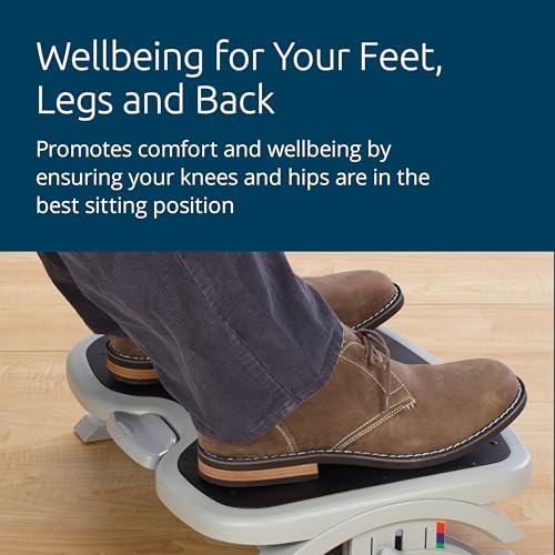 Kensington SoleMate Adjustable Footrest (K56146USF),Gray
