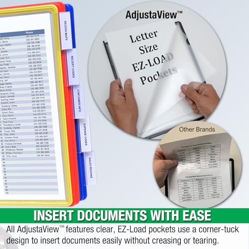 Ultimate Office AdjustaView Expandable Desk Reference Display Organizer 20C