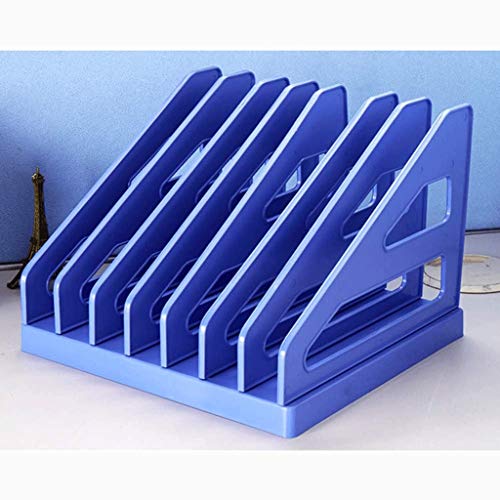 AFPSDLFJDLS Wall File Organizer, Stackable, Letter Size, Document File Stand Book Rack Organizer for School Home