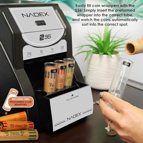 Nadex 36SE Coin Sorter