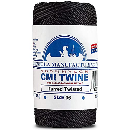 Catahoula Tarred, Twisted, Nylon Twine, 72 (1 lb)