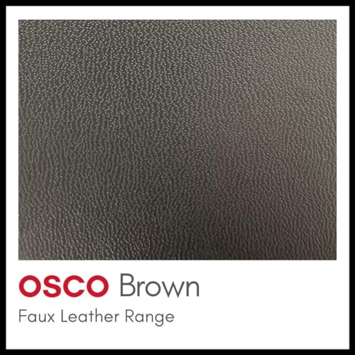 OSCO Faux Leather 5 Tier Designer Letter Tray - Brown