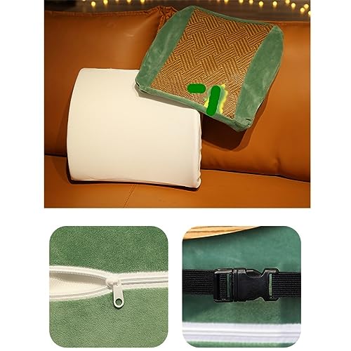 GSTYMXX Memory Foam Lumbar Pillow Office Seat Sedentary Cushion Car Back