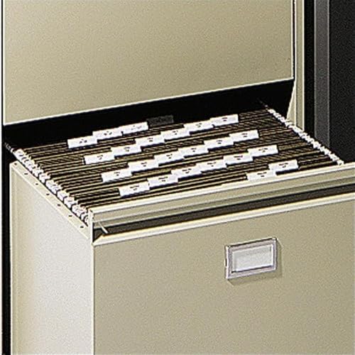 Pemberly Row Contemporary Hanging File Folders, 18"x14", Green Finish, 25 Pack, Durable Organization Solution for Office Desk Drawer, Indoor Mobile File Storage