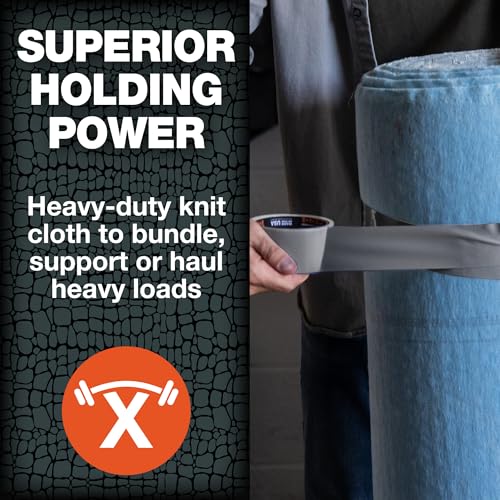 T-REX Tape Heavy Duty Duct Tape, 1.88 in x 30 Yds, Gunmetal Gray, 3 Pack