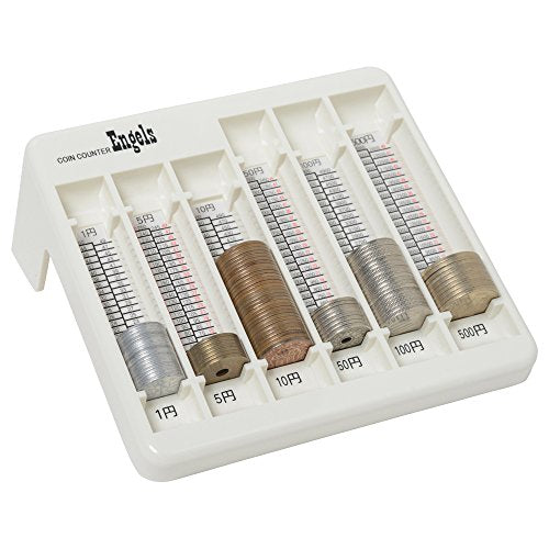 Engels coin counter coin counting container white YH3000W (japan import)