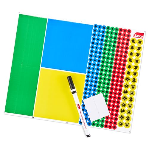 Sasco 70080 Compact Planner Sticker Set - White