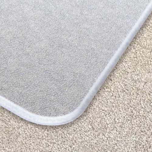 Marvelux Extra Thick Polycarbonate Chair Mat for Plush Pile Carpet 46”x60”