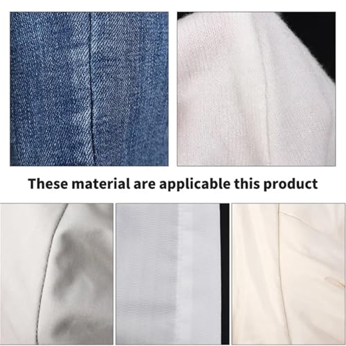 Heat Bond Iron-On Adhesive 10roll Self-Adhesive Pants Hem Tape Edge Shorten Paste Iron On DIY Household Sewing Accessories(Black,(WxL) 3cmx60m)