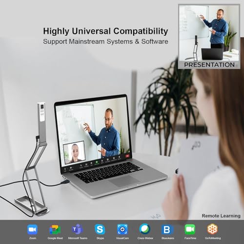 Adesso 4K Ultra HD 8MP USB Document Camera Webcam