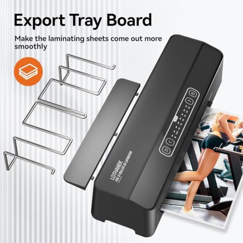 A3 6-Roller Heavy Duty Laminator Machine, 3-10 Mil Without Waiting