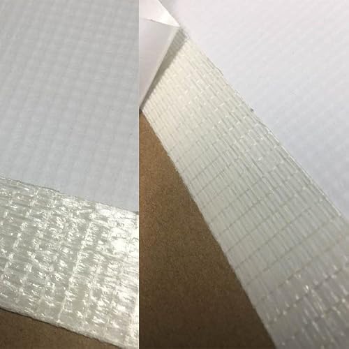 4U Media&Displays 1" x90ft. 12 Rolls Super Strong Double-Sided Banner Vinyl Tape
