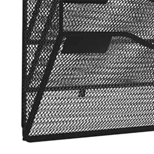 File Rack 3 Tier Magnetic File Holder No Drilling No Mounting Magazine Organizer Cabinets Mail Folder Letter Trays