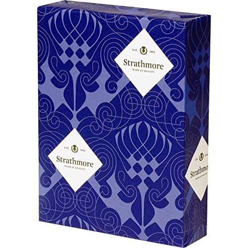 Strathmore 300220 25% Cotton Business Stationery 24lb 8 1/2 x 11 Bright White 500 Sheets