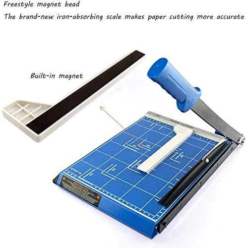 Yesmya Paper Cutter Rotary Trimmer Paper Cutter, A4 Manual Cutter, Small-Scale Office Household Mobile Phone Film Cutting Knife, School Handmade Postcard Trimmer