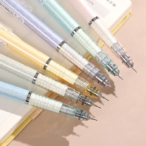 QERTYHKK Low Center of Mechanical Pencil 0.5mm Student Drawing Automatic Writing Supplies Stationery