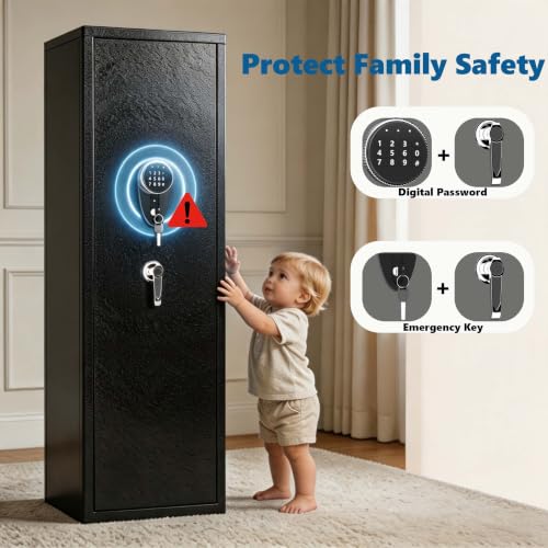Digital Password Fireproof Gun Safes for Home