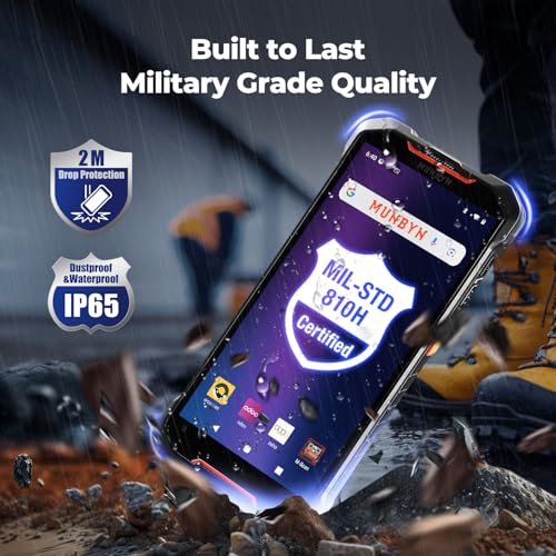 MUNBYN AceScan AS01 Android 14 Barcode Scanner(Android 18 Upgrade Only Available After MUNBYN Official Release), 6” Screen, 16-Hour Workday Mobile Computer PDA, Work with Zebra SE4710 Scanner Engine