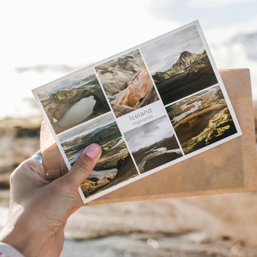 QinYuan FX Custom Postcards for Small Business,Personalized Your Own Postcards with Photo/Text/Logo Print,8 Size,30-200 pcs,Upload Your Design or Image(Glossy) (5x7in)