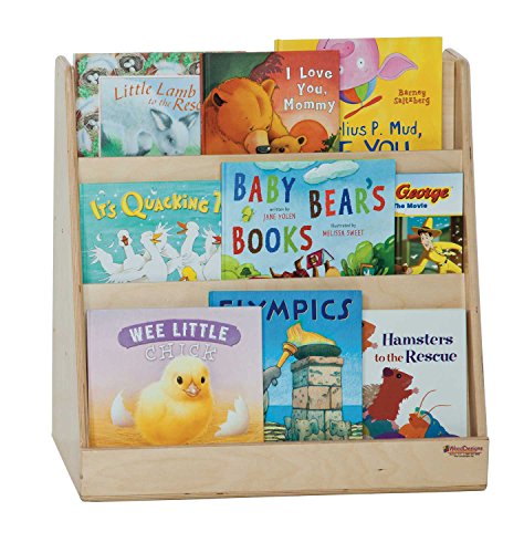 Wood Designs WD32100 Tot Size Book Display, 25 x 24 x 12" (H x W x D)