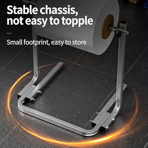 Lysdianpu Heavy Duty Manual Bubble Film Holder,bubble Wrap Dispenser Stand With Tension Control,tabletop Cush Foam Holder With Anti Slip Base For Logistics Packing 40cm