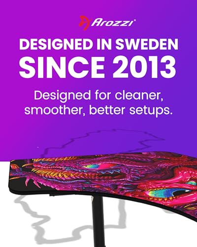 Arozzi Arena Angelo Gaming Desk Pad Crawling Chaos