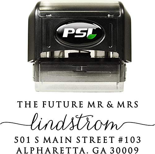 PrettySweetParty Personalized Return Address Stamp - Self Inking