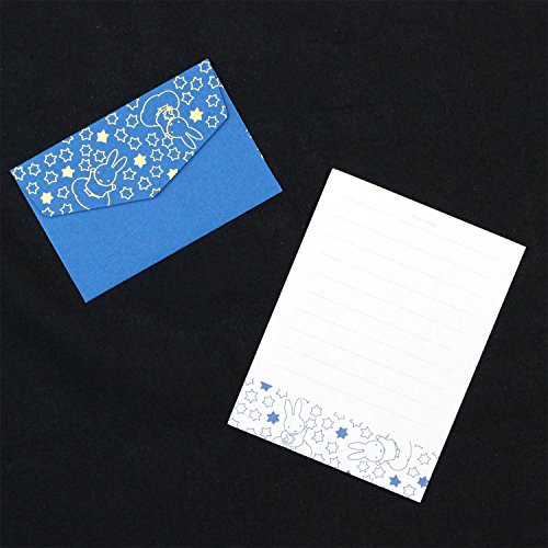 Maruai Les-MY4BX5P Letter Set, Miffy Mini Message, Set of 5
