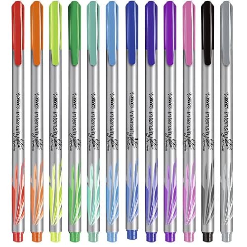 BIC Intensity Creative Set of Creative Tools for Artistic Writing and Drawing - Box of 44