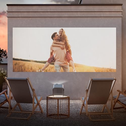 Hisense M2 Pro, Triple Laser Smart Portable Lifestyle Projector, 4K UHD, 65” – 200”, 1,300 Lumens, Dolby Vision,Optical Zoom, Intelligent Screen Adjustments, Vidaa OS, Netflix Included