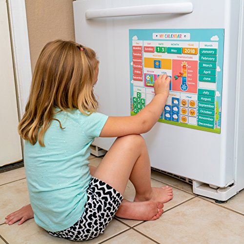 My First Daily Magnetic Calendar for Kids