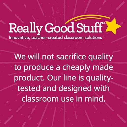 Really Good Stuff Classic Chair Pockets, 8-Pack, Orange, Chairback Buddy