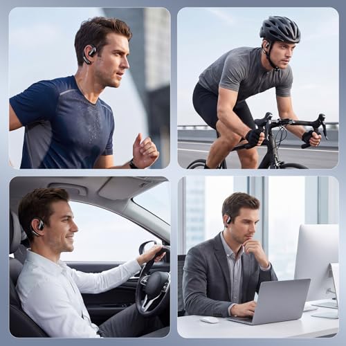 Psadhi AI Translation Earbuds Real Time, 3-in-1 Translator Earbuds 164 Languages & Accents/7Translation Modes,No Subscription, 40H Translation Headphones，for Travel/Business/Sport/Learning/Cycling
