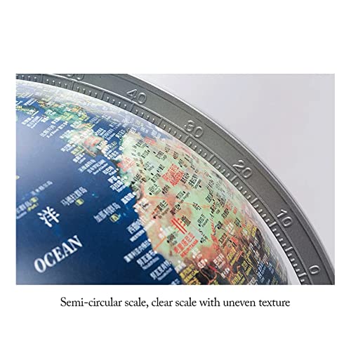 Innovative Globe Lighting Globe 360° Rotating World Globe With Stand Rechargeable Hd Globes Desktop Geographic Globes Home Decoration fun education