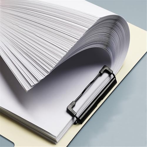 Filing Envelopes 3 Pcs Multicolored Foldable Cover Clipboard Folder Sturdy Double Clip Folder Contract File Organizer Binder Plastic Folders