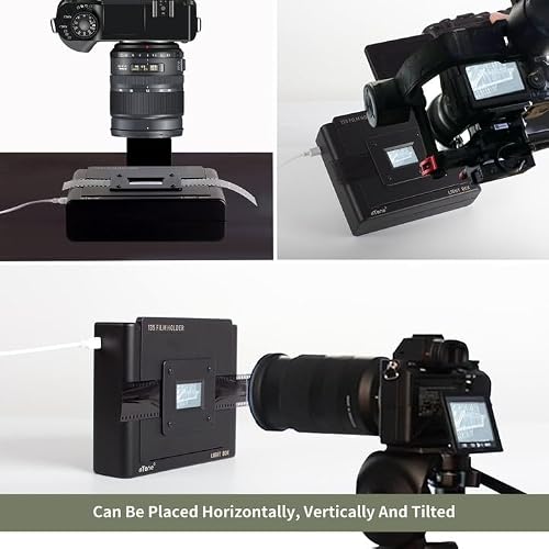 eTone Slide and Film viewer, digitizing/scanning/Copying. Light Box Scanner with 10 Adjustable Brightness USB Interface. Comes with 10x Lens.