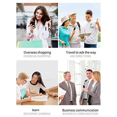 Smart Instant Language Translator Device - Electronic Language Translator Device, Instant Language Voice Translator Device, Classic Language Translator Device, Voice Photo Translation Efficency n