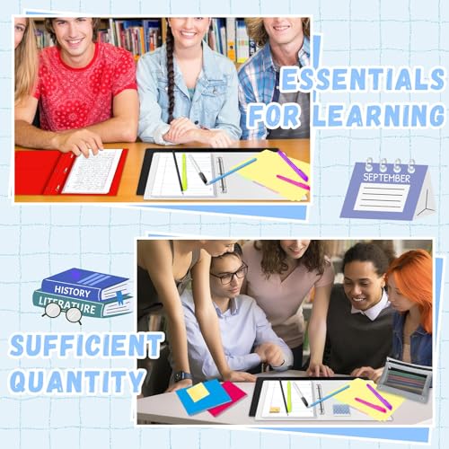 1 Set Back to School Supplies Kit for High School Student Bulk Back to School Essentials Includes Notebook Markers Pencil and Much More School Supplies Students Inspirational Gifts for Students