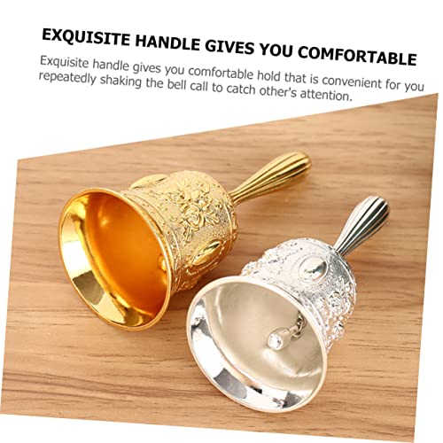Bell,wall hanging decoration 10 Pcs Desktop Bell Restaurant Hand Bell Manual Restaurant Bell Dining Table Bell Hotel Call Bell Dinner Bell Customer Bell Teacher Bell Bar Bell Handheld Bell Game Bell Z