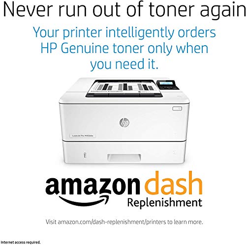 HP LaserJet Pro M402dn Laser Printer with Built-in Ethernet & Double-Sided Printing, Amazon Dash Replenishment Ready (C5F94A), A4