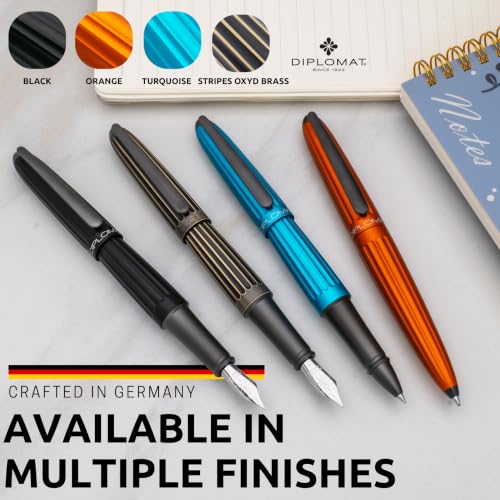 Diplomat Aero Black easyFLOW Ballpoint Pen