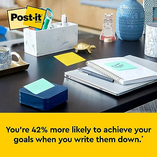 Post-it R33018AUCP Pop-up Note Refills, 3-Inch x3-Inch, 18/PK,100 SH/Pad, Jaipur