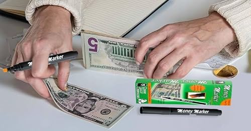 Counterfeit Money Detector Pen (50 Counterfeit Pens) | Detect Fake Bills