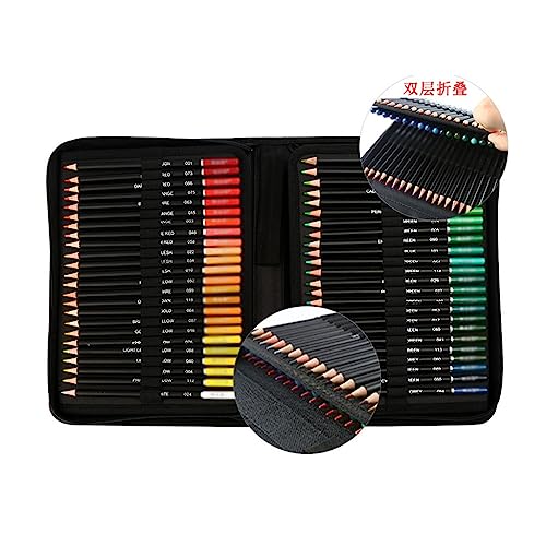 SIDUFHAOPKLL 145 Pieces Oil Based Colour Pencil Set Art Sketch Pencils Professional Drawing Complete