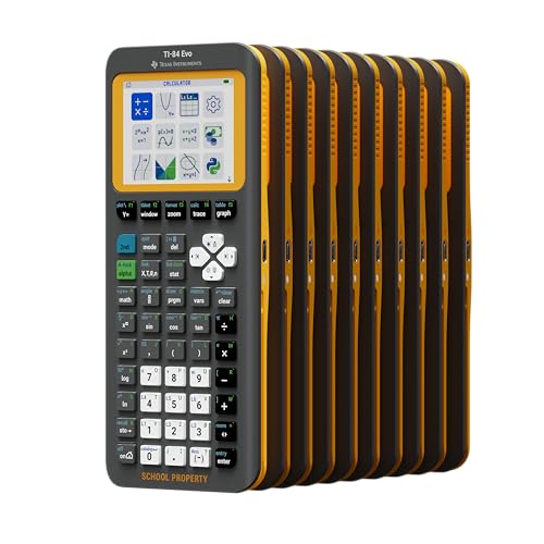 TI-84 Evo EZ-Spot Graphing Calculator 10 Pack Texas Instruments