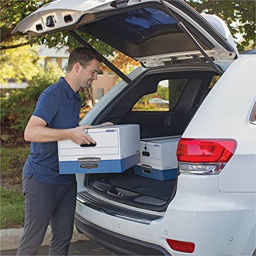 Bankers Box 00012 Storage Boxes, Lgl, 850lb Cap, 15-Inch x24-Inch x10-Inch, 12/CT,WE/BE