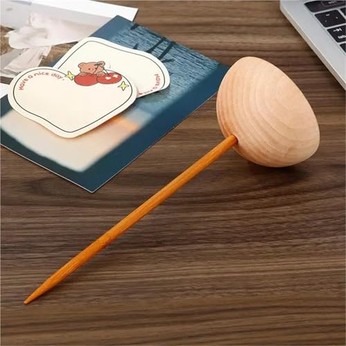 Receipt Holder Spike 4/8/12pcs Wooden Desk Receipt Holder Safe Memo Spike Stick for Bill Note Paper Order Office for Home(12pcs)