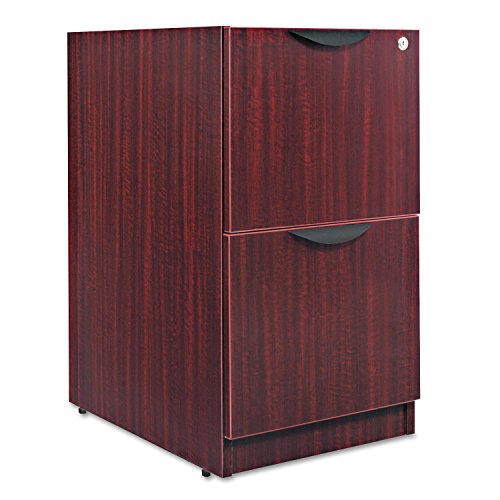 Alera VA542822MY Alera Valencia F/F Drawer Full Pedestal, 15 5/8w x 20 1/2d x 28 1/2h, Mahogany